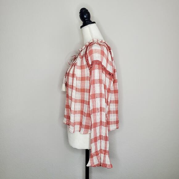 Free People Honey Grove Blouse Small - Picture 4 of 9